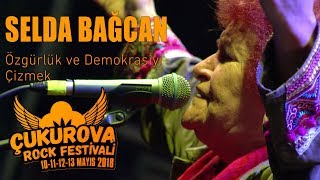 Selda Bağcan  Yaz Gazeteci Yaz  Çukurova Rock Festivali 2018 [upl. by Marthena]