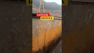 CAPESIZE DRYDOCK reels trending buhayofw seaman [upl. by Ojela]