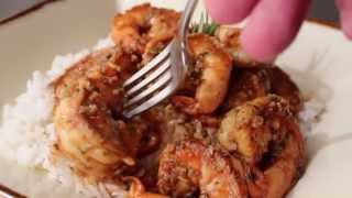 Barbecue Shrimp  New Orleans Style Garlic Pepper Shrimp Recipe [upl. by Napas17]