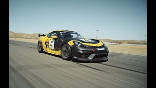 Perfectly Addicting The new 718 Cayman GT4 Clubsport [upl. by Nevuer]