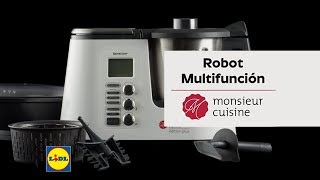 Robot Multifunción Monsieur Cuisine  Productos Silvercrest [upl. by Akirderf]