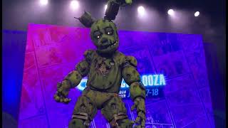 Springtrap ComicPalooza 2021 Cosplay Contest WalkOn [upl. by Freya]