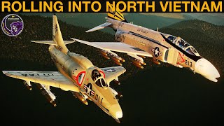 1967 Vietnam War Operation Rolling Thunder  DCS Reenactment Mission [upl. by Pauletta435]