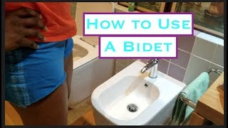 Using a Bidet for the First Time  2 Girls 1 Toilet [upl. by Anwat]