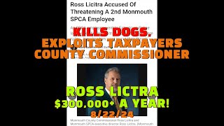 Mon Co Commissioner Ross Licitra Kills Dog Threatens To Cut Employees Throat 82224 [upl. by Lorou775]