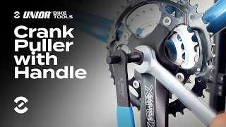 Crank puller with handle 166134P  Product Overview  Unior Bike Tools [upl. by Carmelle]