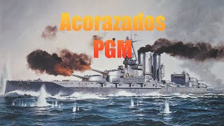 Tipos de Acorazados Dreadnoughts y Super Dreadnoughts [upl. by Aneertak]