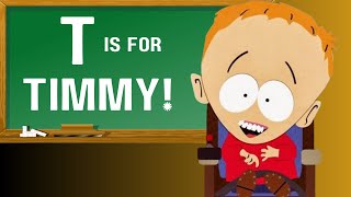 Learn the Alphabet with Timmy Burch from South Park [upl. by Lat914]