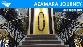 AZAMARA JOURNEY Ship Tour Highlights [upl. by Ilagam]