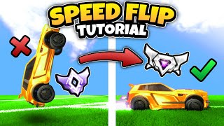 QUICK AND EASY SPEED FLIP TUTORIAL IN 2024  NEW MECHANIC FOR ROCKET LEAGUE  LEARN IN 2 MINUTES [upl. by Adnalohs]