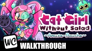 Catgirl Without Salad  Walkthrough FULL GAME  No Commentary [upl. by Imefulo]