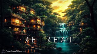 RETREAT  Healing Forest Ambience  Nature Connection amp Energy Cleansing  432Hz  528Hz  639Hz [upl. by Pascale]