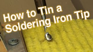 🔴How to Tin a Soldering Iron Tip Without making any mistakes [upl. by Rese]