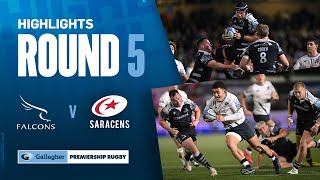 Newcastle v Saracens  HIGHLIGHTS  Dan Shines For Sarries  Gallagher Premiership 202324 [upl. by Edgell]