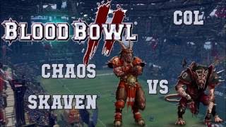 Blood Bowl 2  Chaos the Sage vs Skaven  COL G15 [upl. by Madelin]