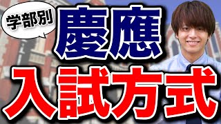 【戦略が難しい】慶應志望は知っておきたい複雑な入試方式と対策 [upl. by Rosaleen896]