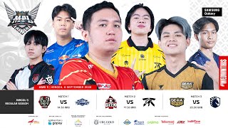 🔴 LIVE  MPL ID S14  Regular Season Hari 3 Minggu 5  Bahasa Indonesia [upl. by Aynot]