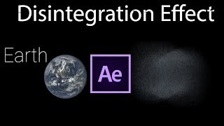 DisintegrationScatterize Effect  After Effects CC 2019 [upl. by Gamaliel]