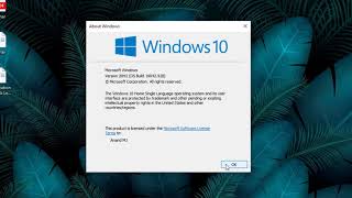 How to Check Windows Version in PC  Laptop  2021 [upl. by Haziza]