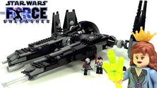 LEGO Star Wars Rogue Shadow 7672 The Force Unleashed Review  BrickQueen [upl. by Coveney814]