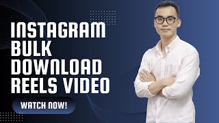 How to Download Instagram Videos and Reels In Bulk  Repost Instagram Reels Software [upl. by Sherri]