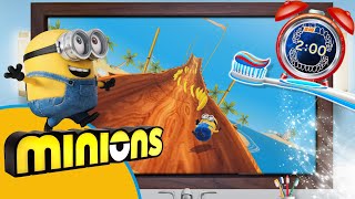 NEW Minions 2 Minute Action Toothbrush timer with Music and toothbrushing guide [upl. by Attehcnoc]