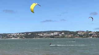 Kitesurfing Lagoa de Óbidos [upl. by Nnoved]