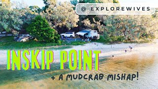 Camping at Inskip Point  Caravanning South East Queensland  Travelling Australia Fulltime [upl. by Ibmat]