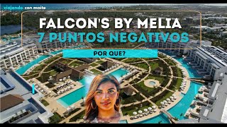 Falcons Resort by Melia punta cana 7 PUNTOS NEGATIVOS [upl. by Nwad]