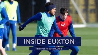 Inside Euxton The Boys Return From International Break [upl. by Notniuq112]