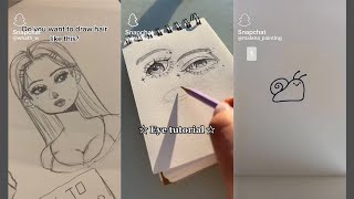 ✩ ArtDrawing compilation ✩ lots of tutorials [upl. by Edny286]