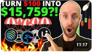 🔥TOP 5 BIGGEST CRYPTO AIRDROPS MAKE 15K IN 2024  LAST CHANCE [upl. by Nylaj304]