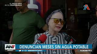 Ensanche la Fé Vecinos denuncian que desde hace meses no tienen acceso al agua potable [upl. by Farley]