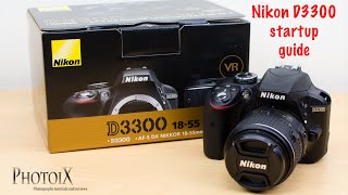 Nikon D3300 and 1855mm beginner user guide [upl. by Leor724]