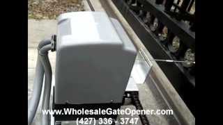 ALEKO® AC2700 Sliding Gate Opener [upl. by Gordan]