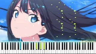 SSSSGridman OP quotUNIONquot  OxT Synthesia Piano Tutorial  ピアノ [upl. by Neros]