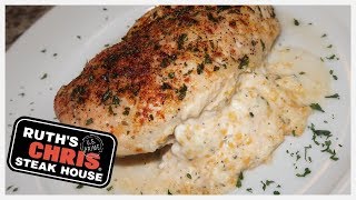 HOW TO MAKE RUTH’S CHRIS STUFFED CHICKEN BREAST [upl. by Miehar494]