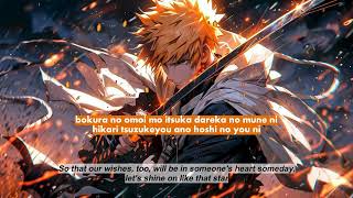 BLEACH INTRO 1 ASTERISK with Romaji amp English lyrics [upl. by Ayhtak]