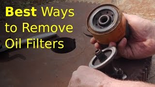 6 Best Ways to Get an Oil Filter Off Review [upl. by Dorrej]