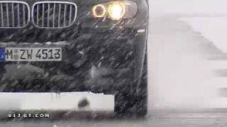 V12GTcom BMW X5 M amp X6 M snow test in Sweden [upl. by Bent]