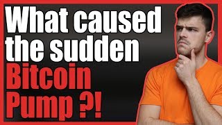 Bitcoin EXPLODED What caused the sudden PUMP [upl. by Eudocia]