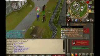 brecht181 Runescape PvP pk vid 1 30m lootpart2 Ags pking [upl. by Ahsilef618]