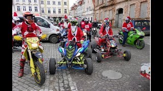 Supermoto amp Atv Christmas  Santa Claus Is Coming [upl. by Hsotnas260]