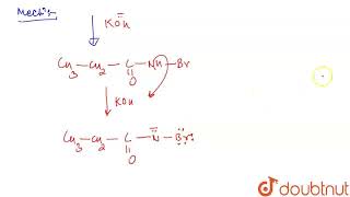 How will you prepare ethylamine by using Hofmann bromamide reaction Or write chemical equations [upl. by Nodyarb]