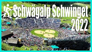 quotSchwägalp Schwingetquot 14082022  Einer der Höhepunkte im Schwingerjahr 2022  Swiss Hiking Clips [upl. by Roseanna558]