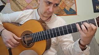 España cañí solo guitar arrangement by Eugen Sedko  Score Tab [upl. by Niamjneb]