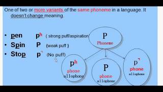 Morphology Lesson 5 Part 1 Morphemes and Allomorphs [upl. by Fen]