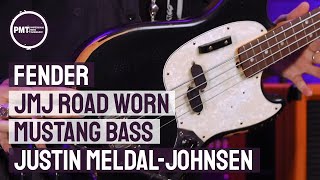 Fender JMJ Road Worn Mustang Bass  Justin MeldalJohnsen Signature Mustang Bass [upl. by Ahsiral]