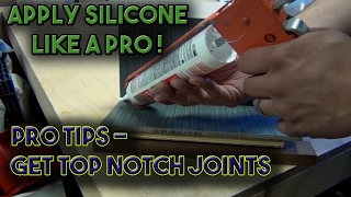 How to Apply Silicone or Caulk like a Pro [upl. by Drarreg]