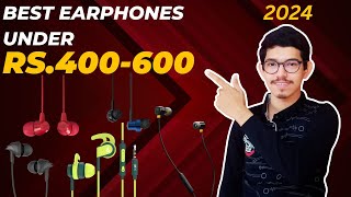 Latest 2024  Best Earphones Under 500  Best Wired Earphones 2024  Best Wired Earphones Under 500 [upl. by Madge]